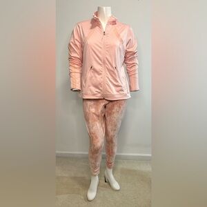 Tangerine Light Pink Active Jacket Size 2X NWOT